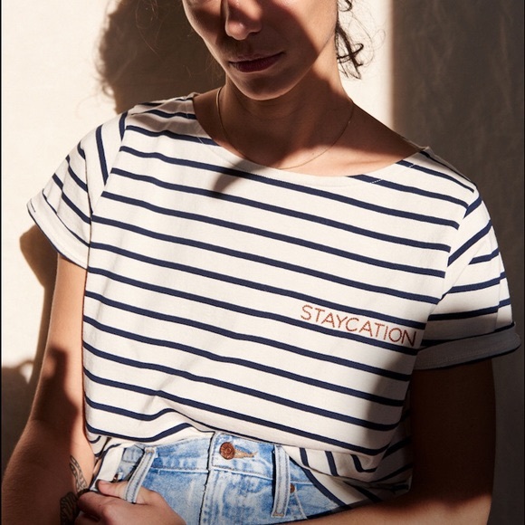 Madewell Embroidered Setlist Staycation Boxy Tee - Picture 5 of 8